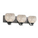 North Bay Three Light Bath Bar in Metallic Bronze