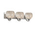 North Bay Three Light Bath Bar in Satin Nickel