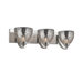 North Bay Three Light Bath Bar in Satin Nickel