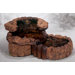 Nature Cast Stone Pebble Spill Fountain