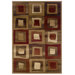 Adana Brown Block Design Rug