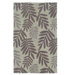 Fashion Light Green Fern Motifs Rug
