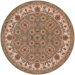 Shapes Green/Ivory Persian Rug
