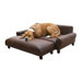 BioMedic Modern Pet Sofa and Ottoman Set