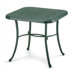 22'' Square Cast Aluminum End Table