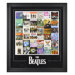 The Beatles "Singles Around The World" Framed Presentation - 31" X 27"
