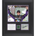NASCAR Denny Hamlin 2012 Subway Fresh Fit 500 Winner Framed 8x10 Photo with Auto Card and Race-Used Flag