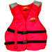 Deluxe Life Large Adult Vest in Red / Grey