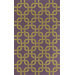 Spello Chains Purple Outdoor Rug