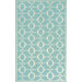 Spello Arabesque Aqua Outdoor Rug