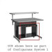 Config-u-raxx Under-counter rack