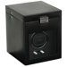 Heritage Module 2.1 Single Watch Winder with Cover and Watch Storage in Black
