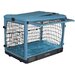 DenHaus Townhaus Designer Pet Den Mahogany Small Th01-mah dog kennel