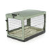 Deluxe Steel Dog Crate in Sage