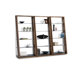 Eileen 75" Leaning Shelf Bookcase