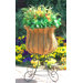 Alexandria Round Flower Urn Planter