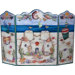 Beach Scene 3 Panel MDF Fireplace Screen