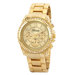 Women's Ultra Femme Ultra Femme Rhinestone Accented Gold Runway Watch