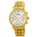 Women's Madison Mother of Pearl Watch in Gold