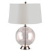 Table Lamp with Satin Nickel Accents