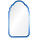 Edwardian Blue Mirror with Frame