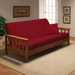 Stretch Jersey Full Futon Cover in Red