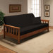 Stretch Jersey Full Futon Cover in Black