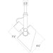 ProSpec Track Ring Wall Washer 75W PAR30