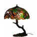 Oval Grape Table Lamp in Bronze