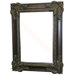 Sir Gawain Decorative Framed Mirror in Walnut Gold Patina