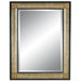 Contemporary Fashions Wall Mirror in Burnt Silver