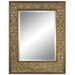 Old Lace Wall Mirror in Rustic Silver
