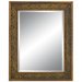 Designer's Delight Wall Mirror in Burnt Gold