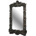 Renaissance Flowers Wall Mirror in Dark Gold