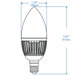 Candelabra 3000K Bulb in Clear