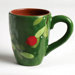Jardin Christmas Cranberries 16 oz. Mug (Set of 4)