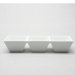 Whiteware Rectangular Divided Dish