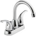 Centerset Bathroom Faucet with Double Handles