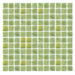 Spongez S-Green 1" x 1" Recycled Glass Mosaic in Green