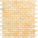 5/8" x 1 1/4" Polished Onyx Mosaic in Honey