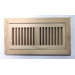 6" x 14" x 3/4" Flush Mount Unfinished Maple Wood Vent