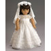 American Girl Dolls Special Day Dress, Wreath and Veil with First Communion or Wedding Outfit