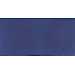 Hand-Painted Ceramic 3" x 6" Glazed Two Side Bullnose - Right in Azul