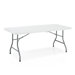 Fold 'N' Half Blow Molded Folding Table