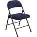 Commercialine Fabric Padded Folding Chair