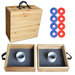 Go Pong Premium Solid Wood Washer Toss Game