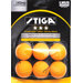 Three-Star Orange Table Tennis Ball (Pack of 6)
