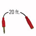 20' Microphone Extension Cable