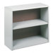 Value Mate Series Bookcase, 2 Shelves, 31-3/4w x 13-1/2d x 28h, Gray                                                         