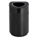 Open Top Receptacle in Black